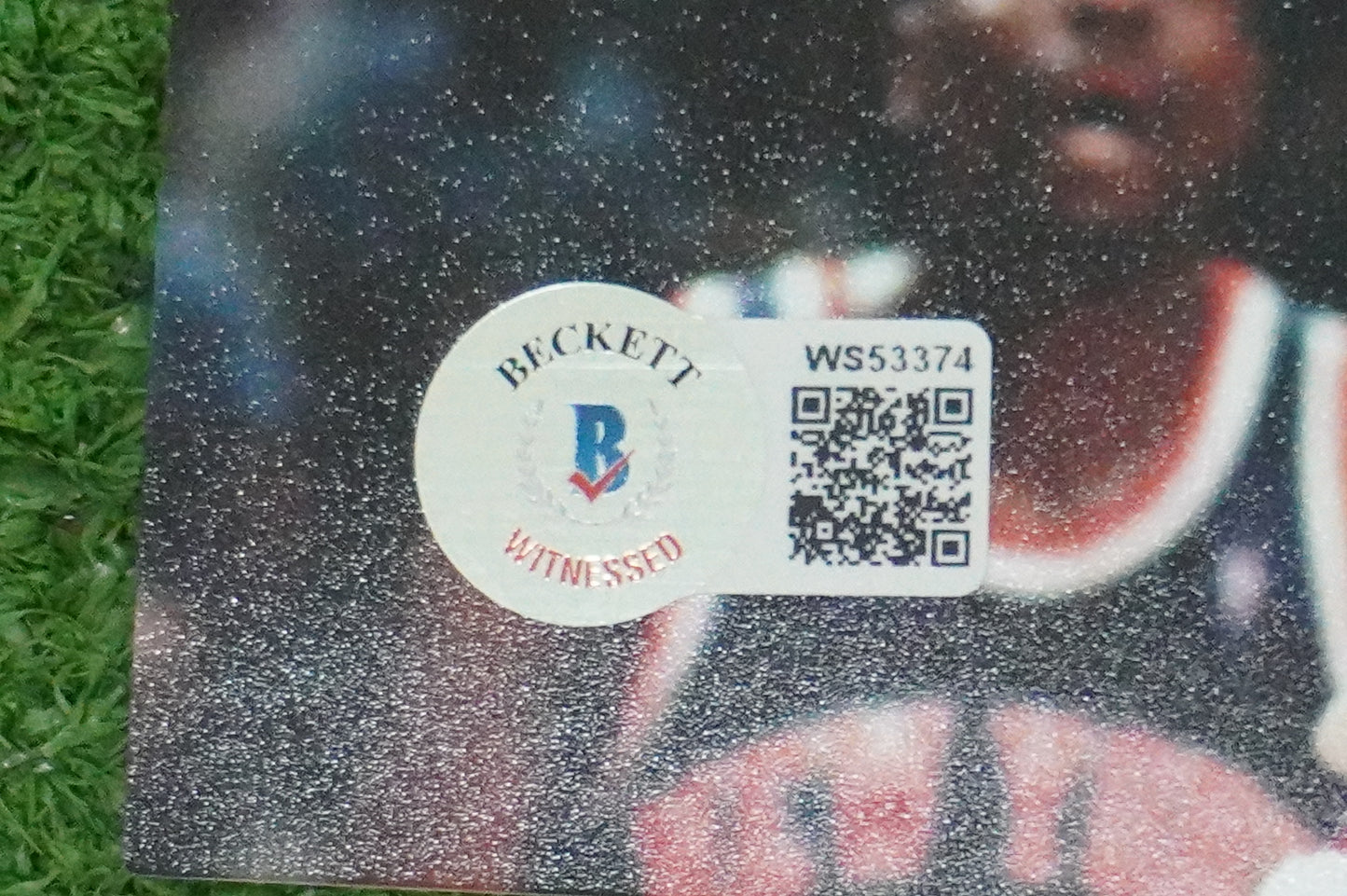 DEREK HARPER Signed 8x10 Photo NEW YORK KNICKS DALLAS MAVERICKS BAS COA