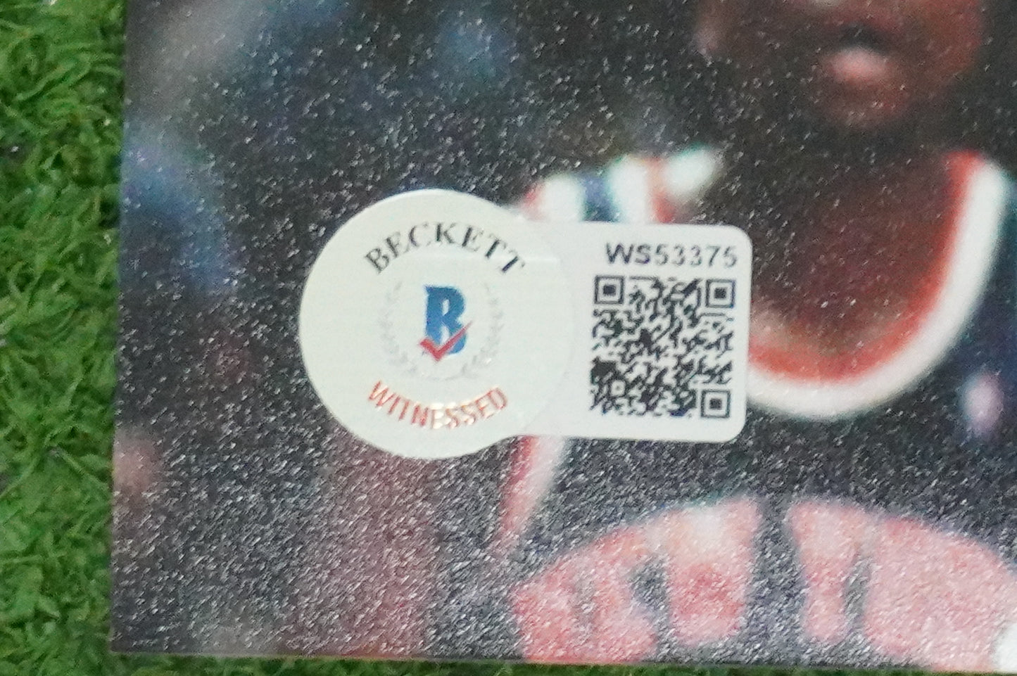 DEREK HARPER Signed 8x10 Photo NEW YORK KNICKS DALLAS MAVERICKS BAS COA