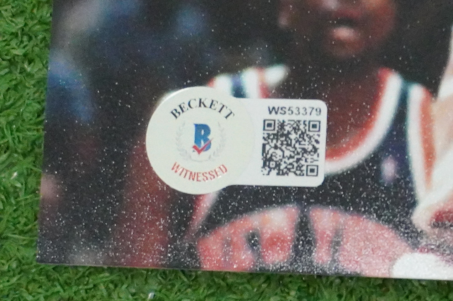 DEREK HARPER Signed 8x10 Photo NEW YORK KNICKS DALLAS MAVERICKS BAS COA