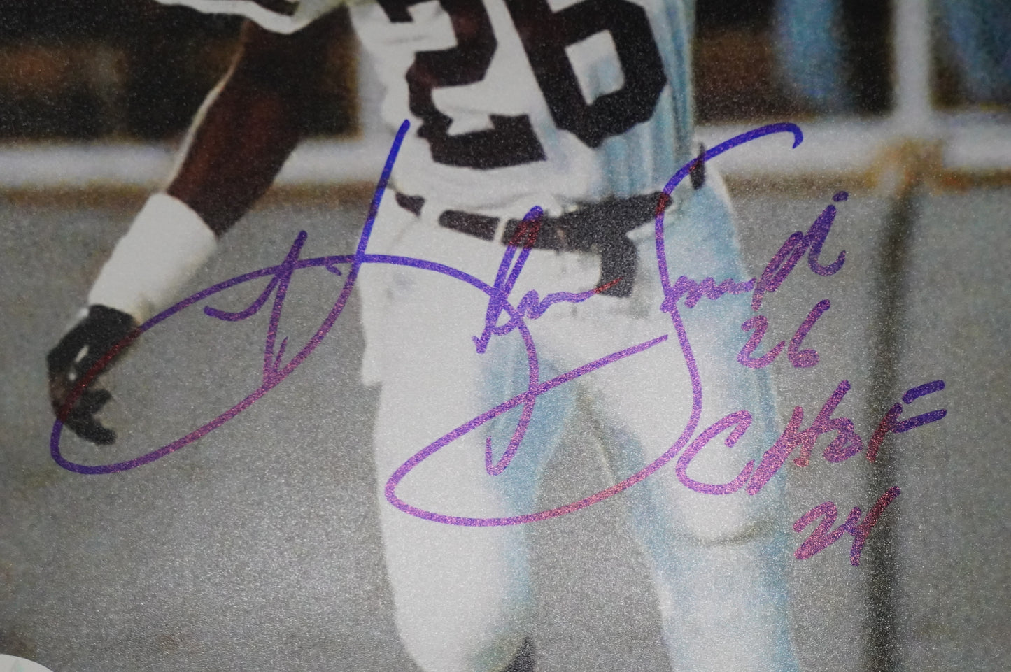 KEVIN SMITH TEXAS A&M AGGIES SIGNED 8x10 PHOTO with CHOF 24 JSA COA