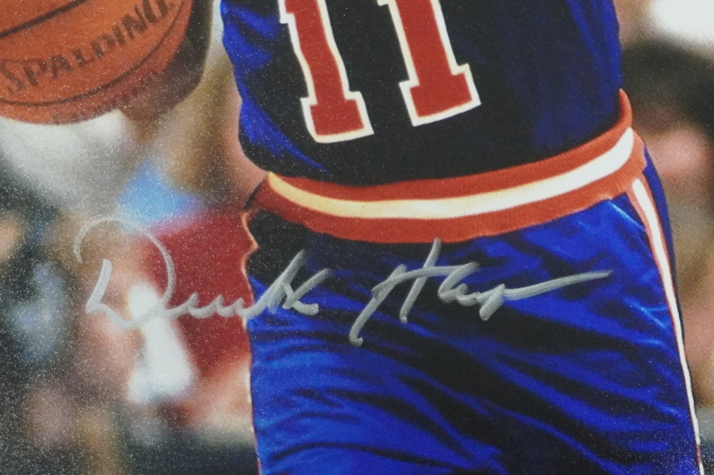 DEREK HARPER Signed 8x10 Photo NEW YORK KNICKS DALLAS MAVERICKS BAS COA