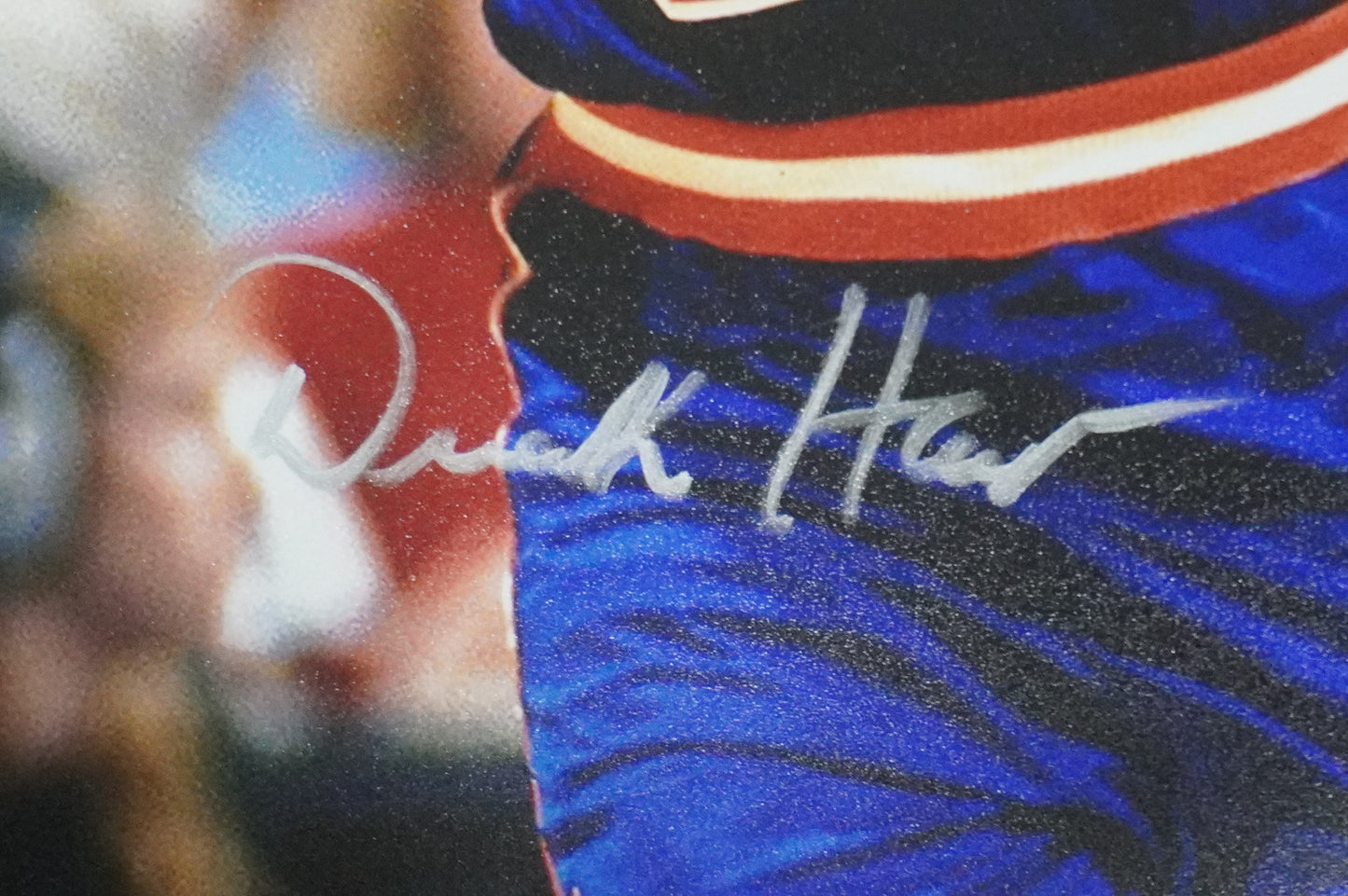 DEREK HARPER Signed 8x10 Photo NEW YORK KNICKS DALLAS MAVERICKS BAS COA