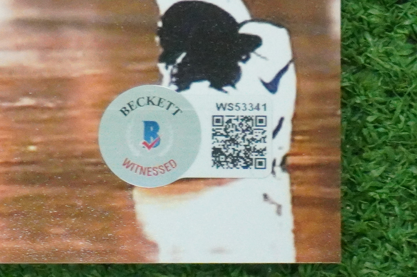 DEREK HARPER Signed 8x10 Photo NEW YORK KNICKS DALLAS MAVERICKS BAS COA