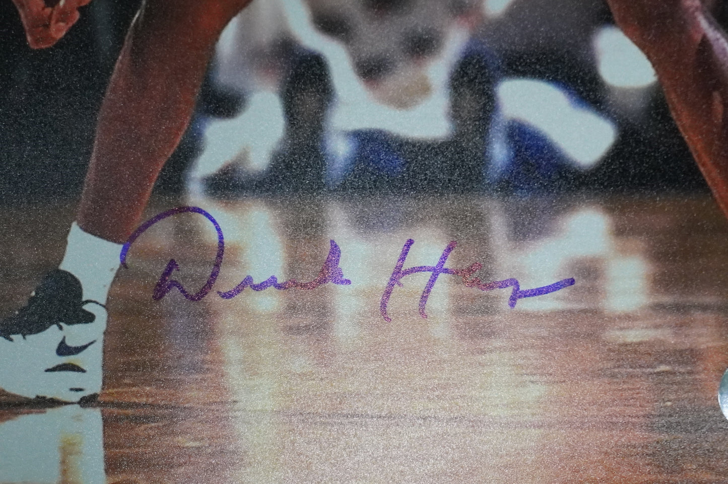 DEREK HARPER Signed 8x10 Photo NEW YORK KNICKS DALLAS MAVERICKS BAS COA