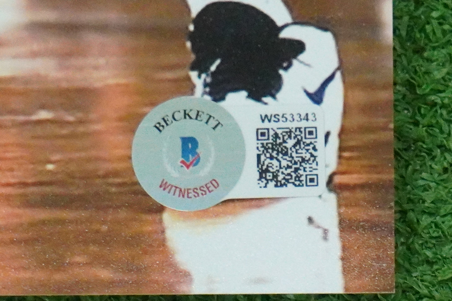 DEREK HARPER Signed 8x10 Photo NEW YORK KNICKS DALLAS MAVERICKS BAS COA