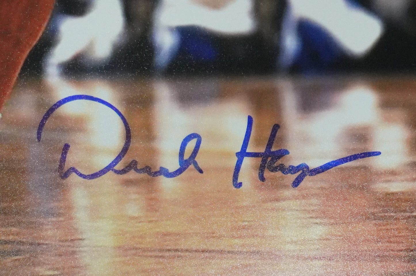 DEREK HARPER Signed 8x10 Photo NEW YORK KNICKS DALLAS MAVERICKS BAS COA