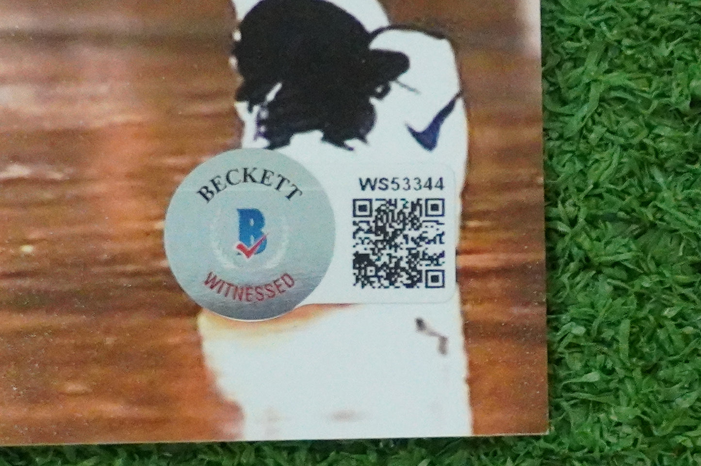 DEREK HARPER Signed 8x10 Photo NEW YORK KNICKS DALLAS MAVERICKS BAS COA