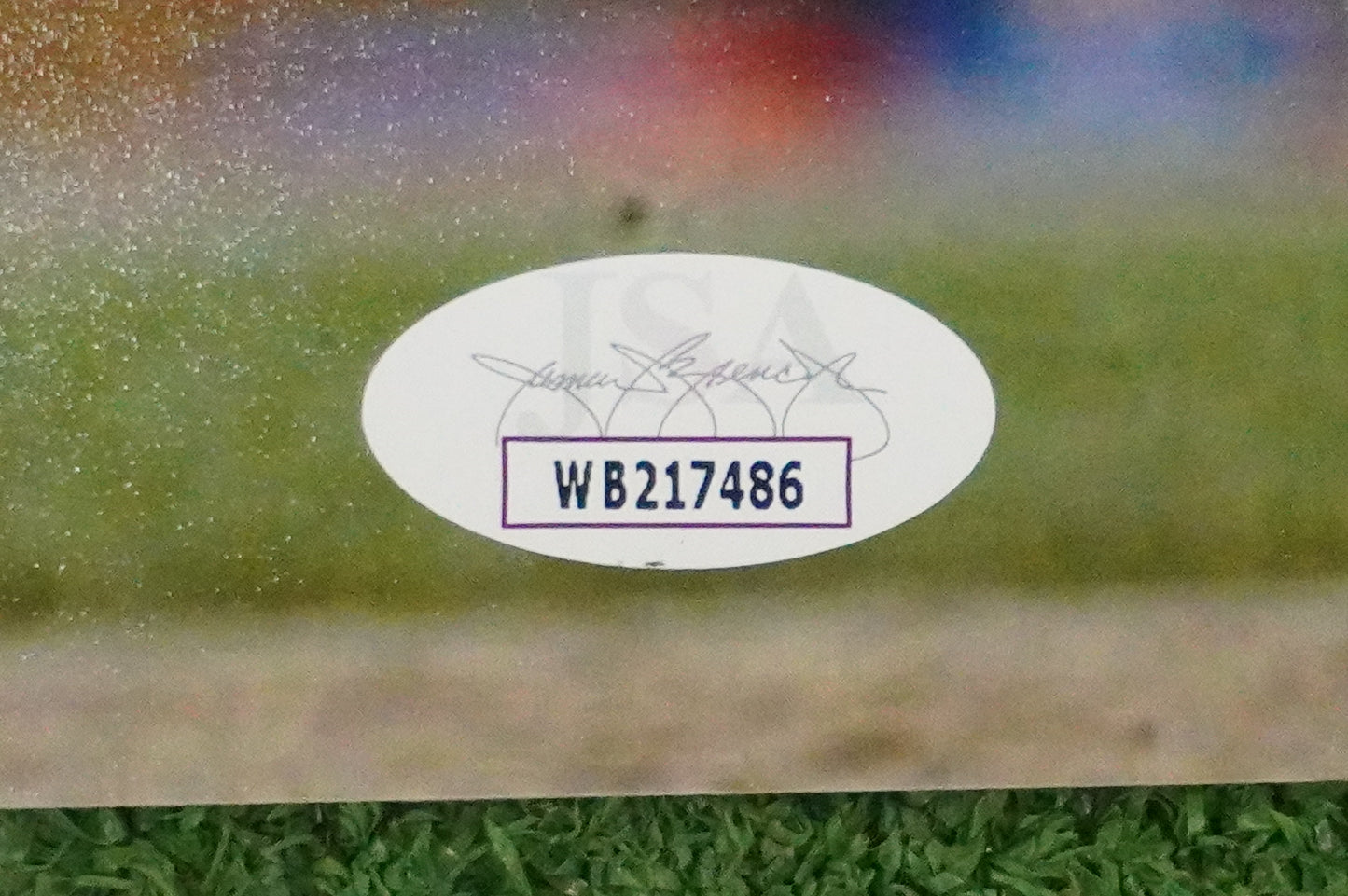 RUBEN SIERRA TEXAS RANGERS SIGNED 8x10 PHOTO JSA COA