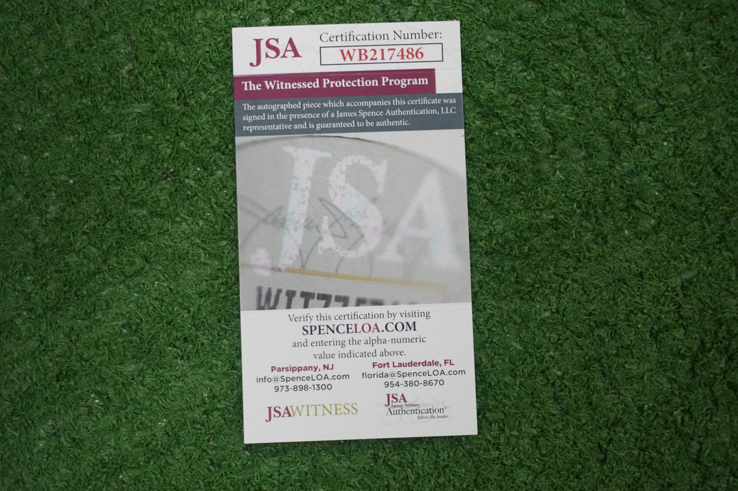 RUBEN SIERRA TEXAS RANGERS SIGNED 8x10 PHOTO JSA COA