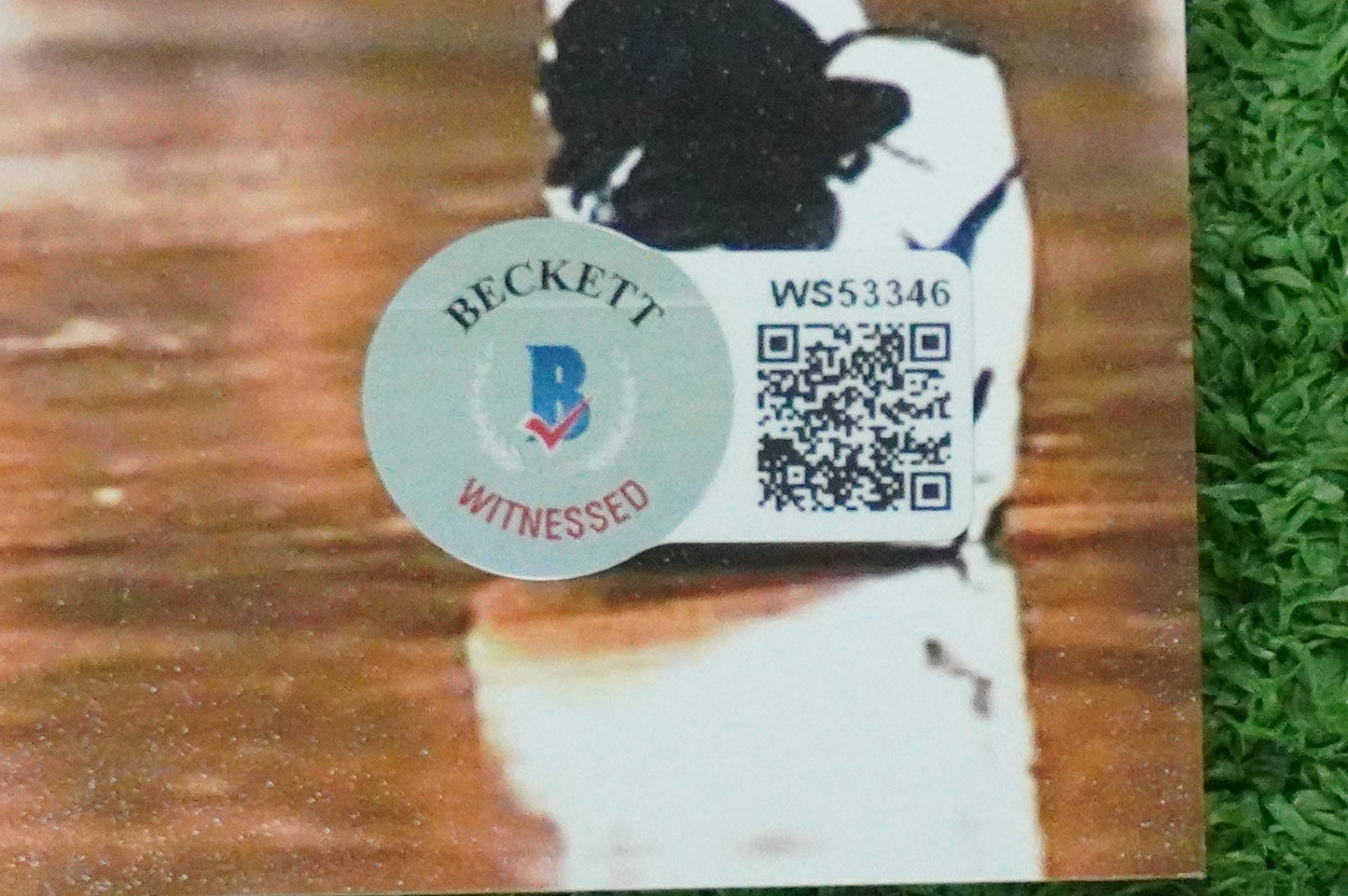 DEREK HARPER Signed 8x10 Photo NEW YORK KNICKS DALLAS MAVERICKS BAS COA