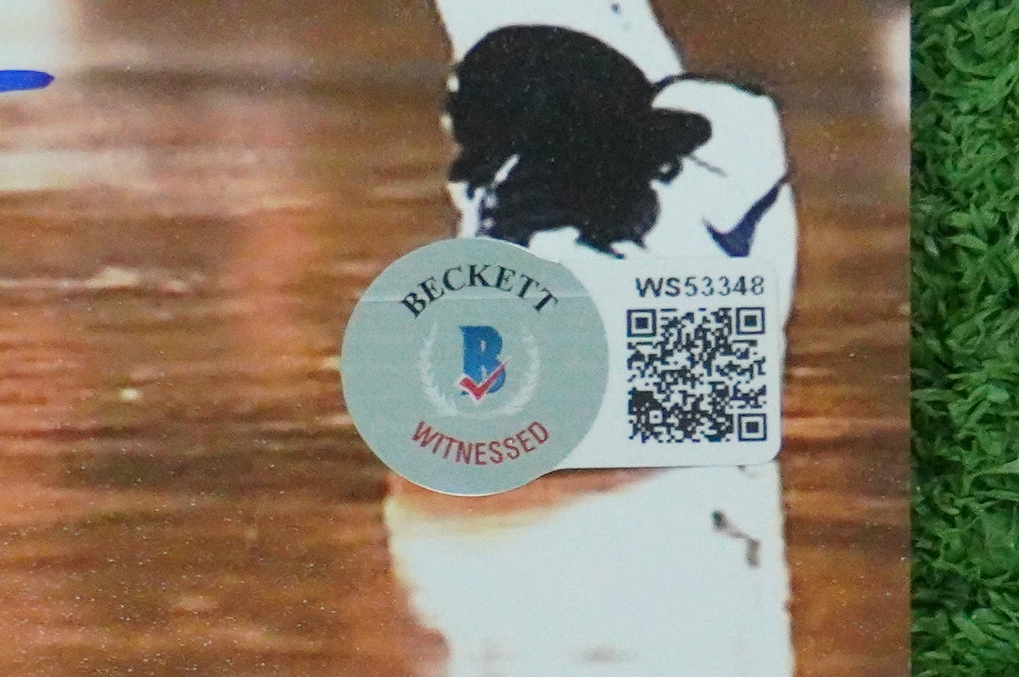 DEREK HARPER Signed 8x10 Photo NEW YORK KNICKS DALLAS MAVERICKS BAS COA