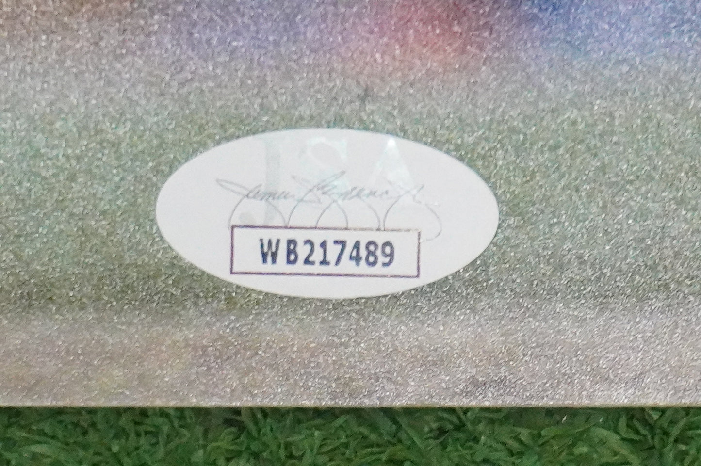 RUBEN SIERRA TEXAS RANGERS SIGNED 8x10 PHOTO JSA COA