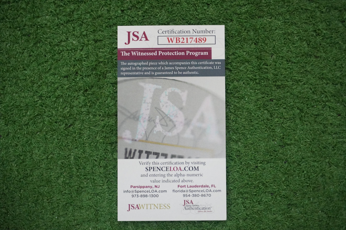 RUBEN SIERRA TEXAS RANGERS SIGNED 8x10 PHOTO JSA COA