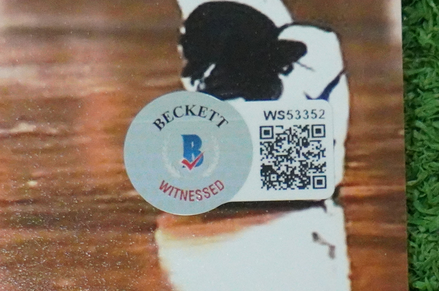 DEREK HARPER Signed 8x10 Photo NEW YORK KNICKS DALLAS MAVERICKS BAS COA