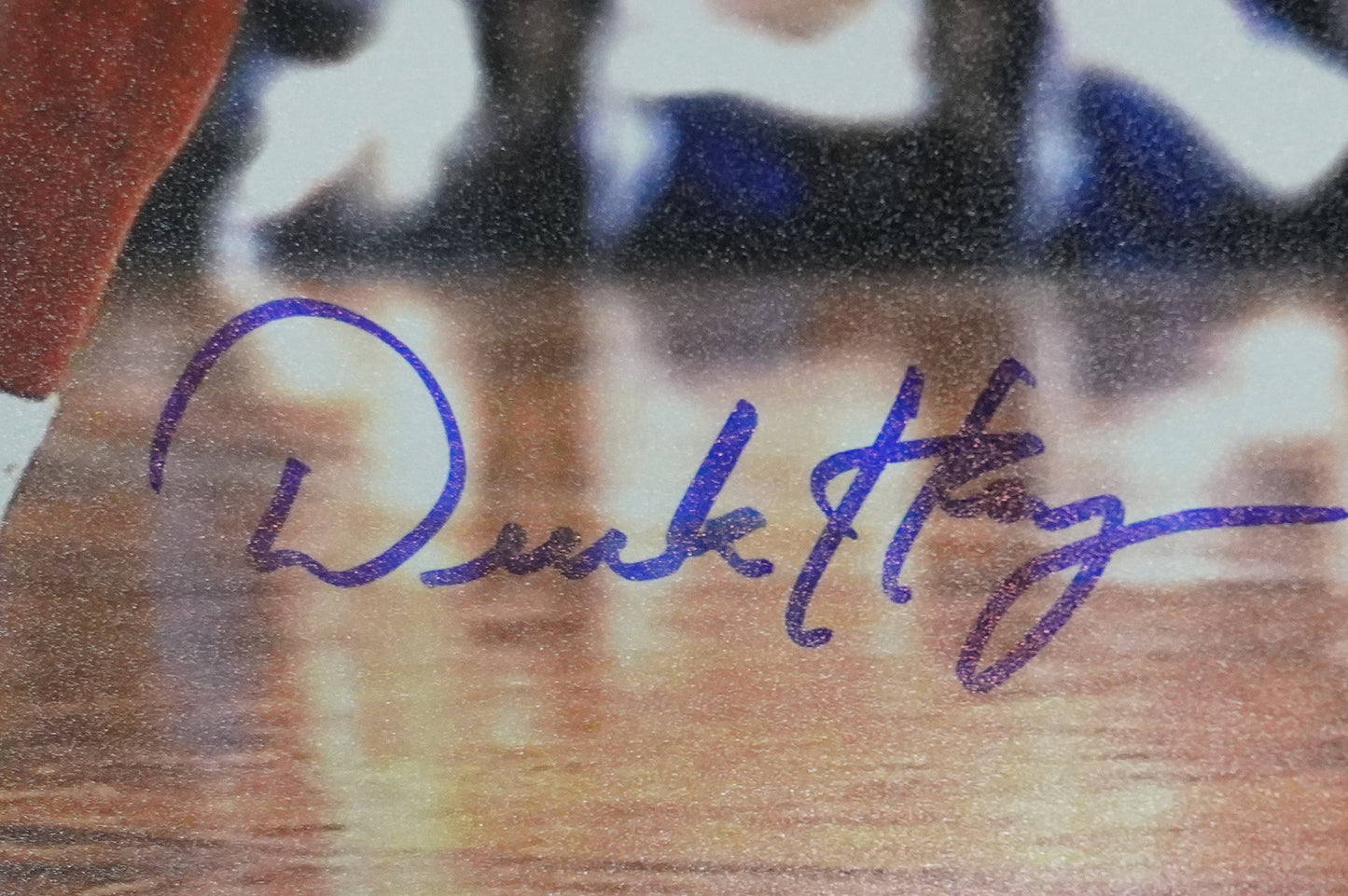 DEREK HARPER Signed 8x10 Photo NEW YORK KNICKS DALLAS MAVERICKS BAS COA