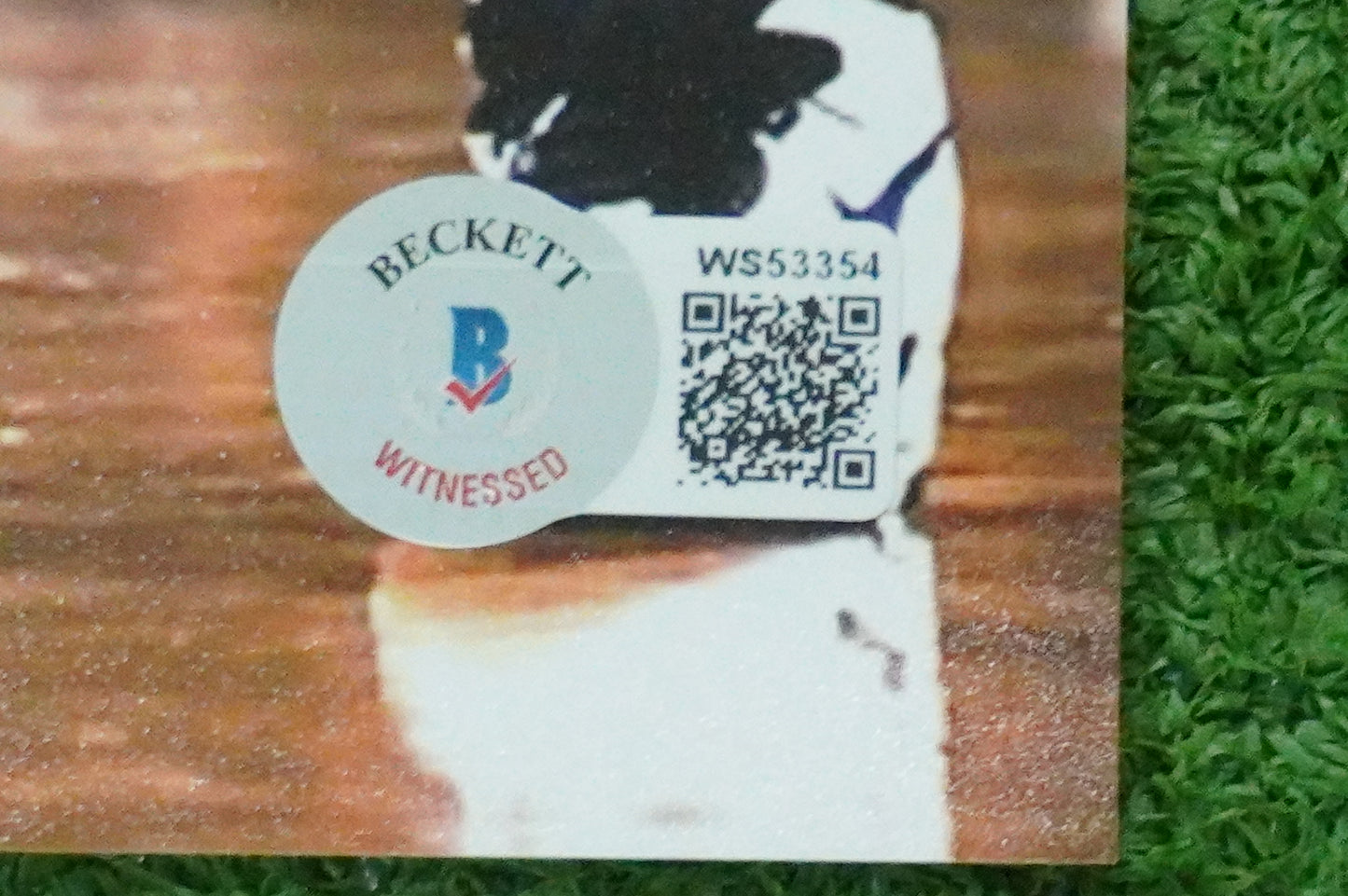 DEREK HARPER Signed 8x10 Photo NEW YORK KNICKS DALLAS MAVERICKS BAS COA