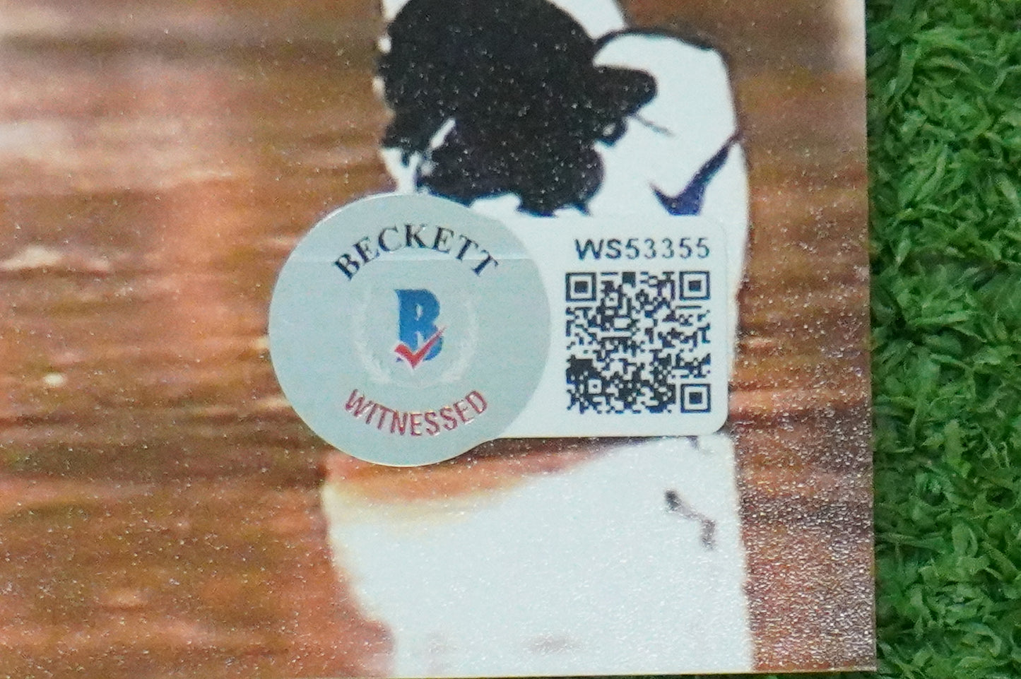 DEREK HARPER Signed 8x10 Photo NEW YORK KNICKS DALLAS MAVERICKS BAS COA