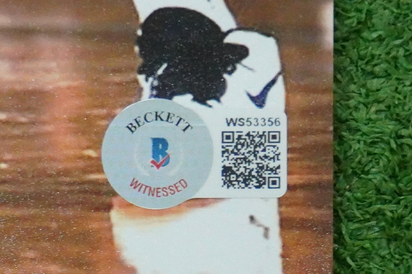 DEREK HARPER Signed 8x10 Photo NEW YORK KNICKS DALLAS MAVERICKS BAS COA