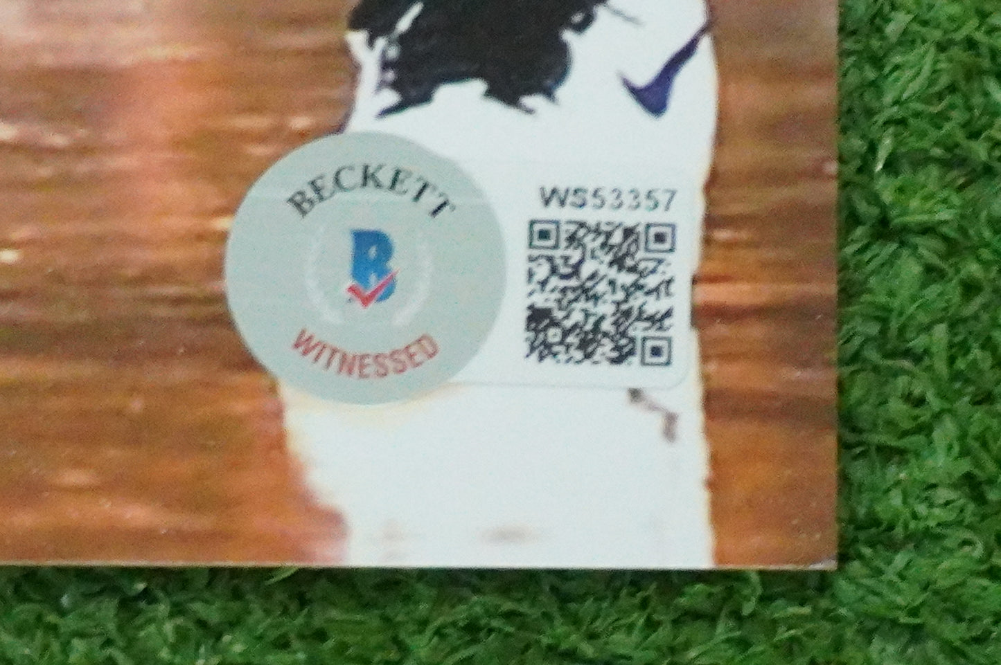 DEREK HARPER Signed 8x10 Photo NEW YORK KNICKS DALLAS MAVERICKS BAS COA