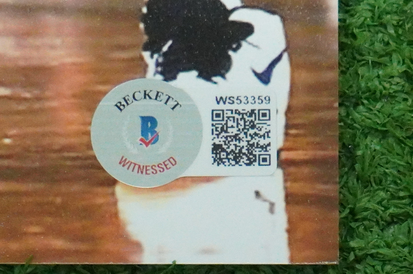 DEREK HARPER Signed 8x10 Photo NEW YORK KNICKS DALLAS MAVERICKS BAS COA