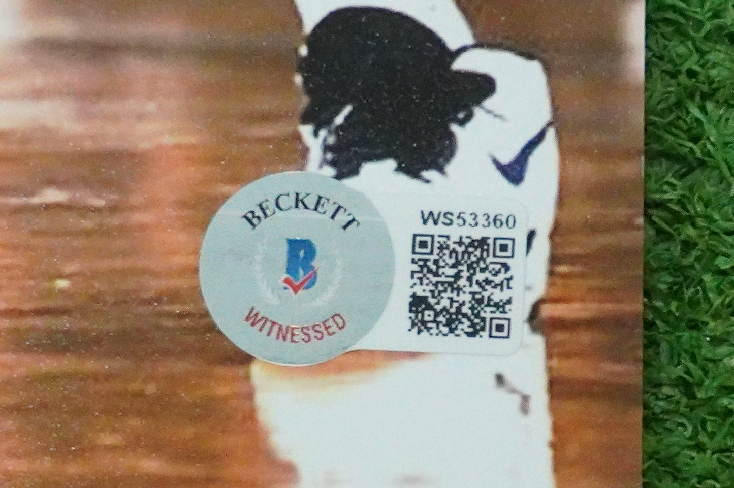 DEREK HARPER Signed 8x10 Photo NEW YORK KNICKS DALLAS MAVERICKS BAS COA