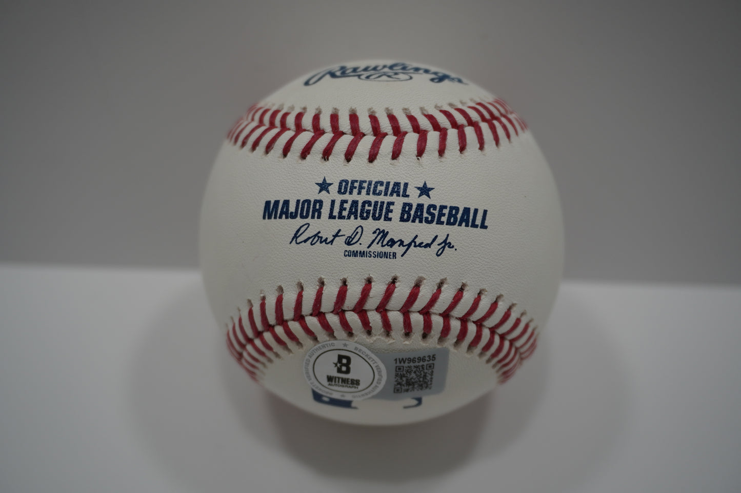 JOSH JUNG TEXAS RANGERS SIGNED Rawlings Official Major League Baseball BAS