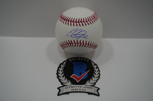 EVAN CARTER TEXAS RANGERS SIGNED Rawlings Official Major League Baseball BAS COA