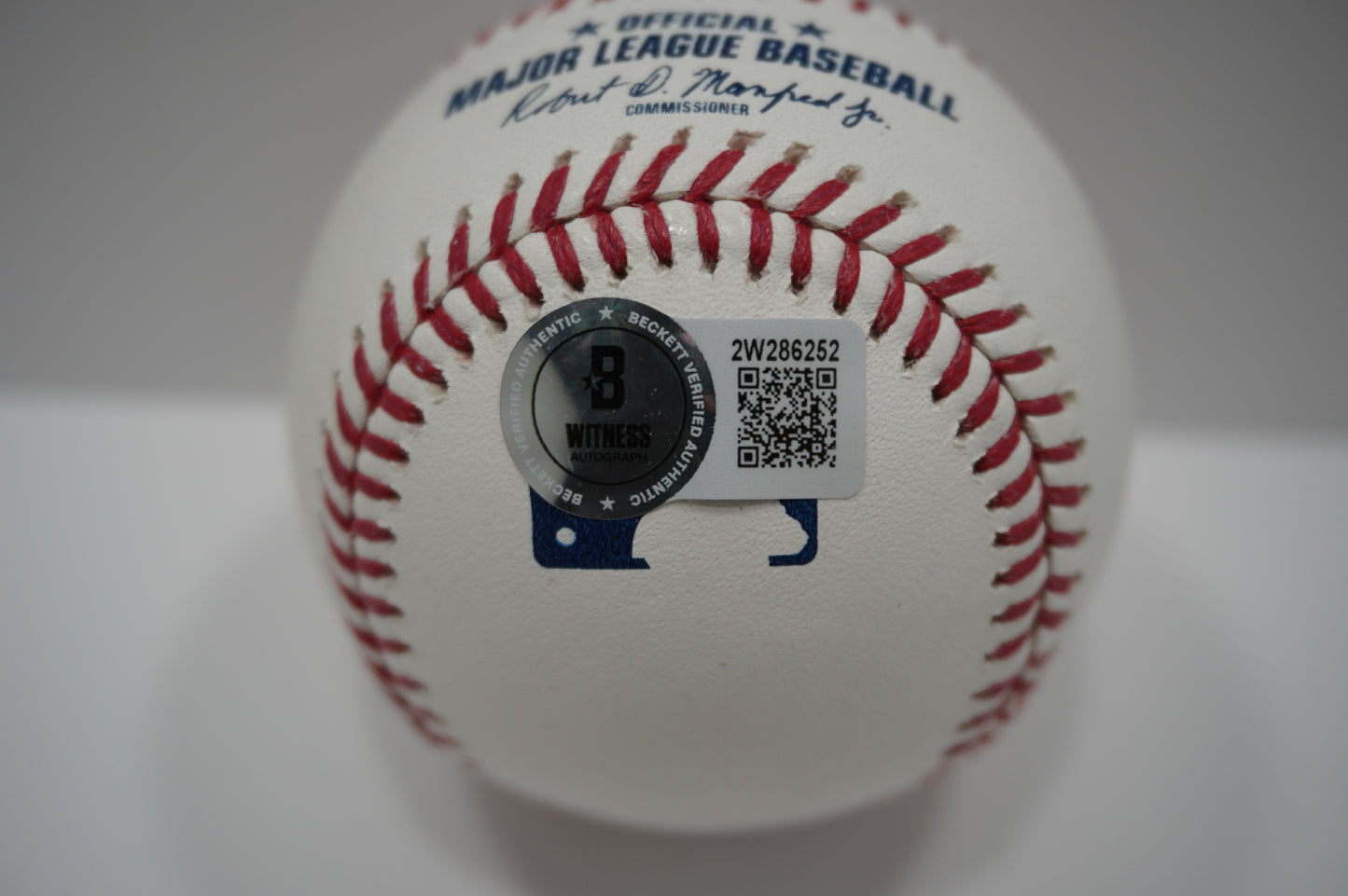 EVAN CARTER TEXAS RANGERS SIGNED Rawlings Official Major League Baseball BAS COA