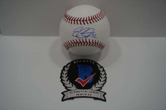 EVAN CARTER TEXAS RANGERS SIGNED Rawlings Official Major League Baseball BAS COA