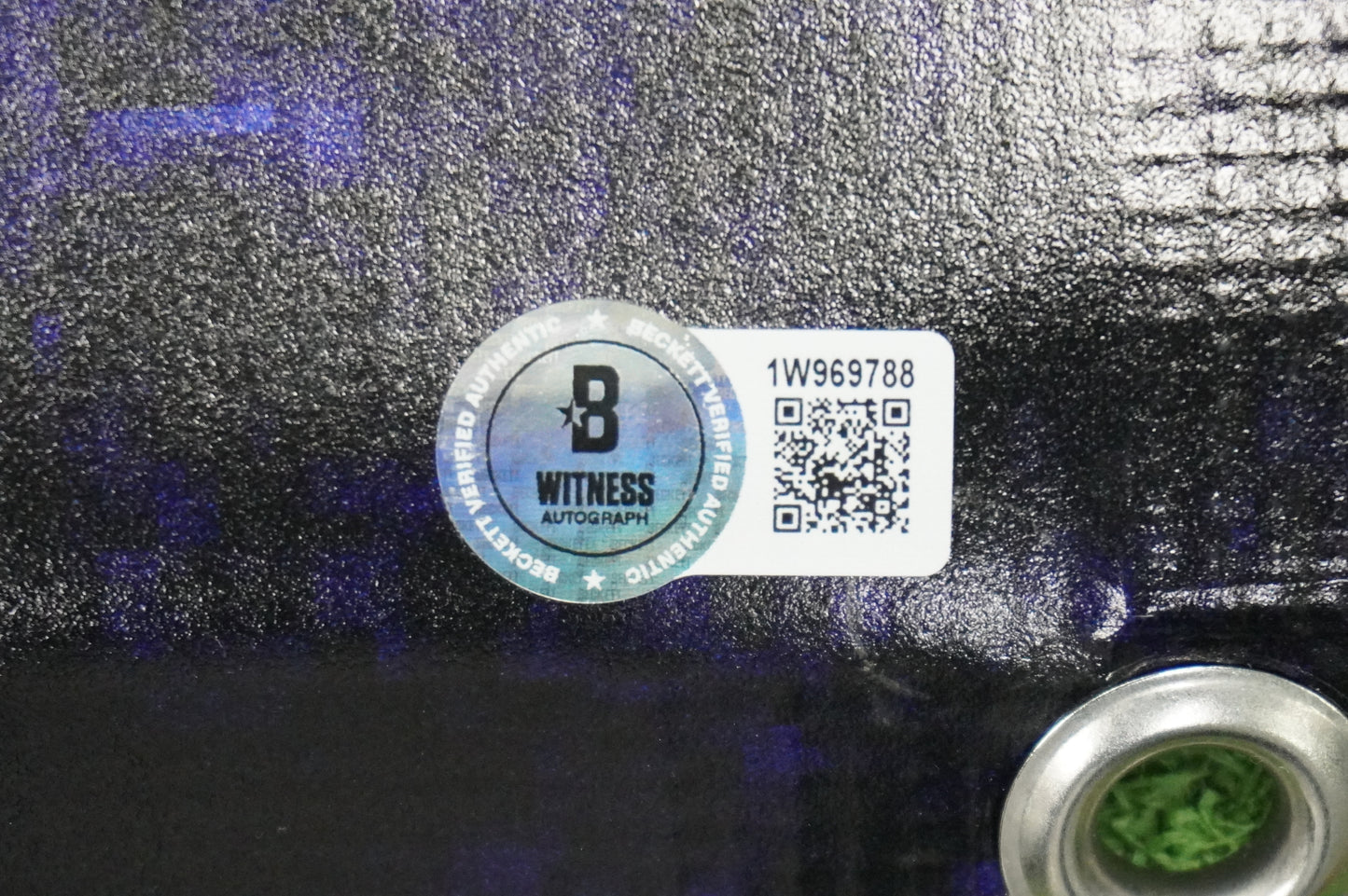 EZEQUIEL DURAN SIGNED TEXAS RANGERS Dallas Card Show 36x60 VINYL BANNER BAS