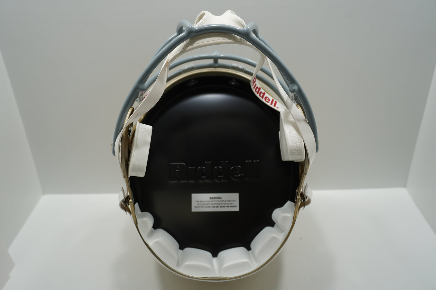 TIM BROWN SIGNED NOTRE DAME FIGHTING IRISH Riddell FULL SIZE HELMET w/Heis BAS