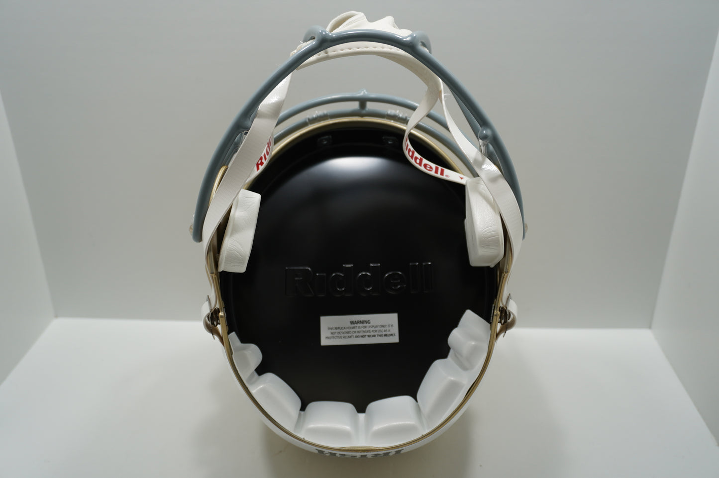 TIM BROWN SIGNED NOTRE DAME FIGHTING IRISH Riddell FULL SIZE HELMET w/Heis BAS