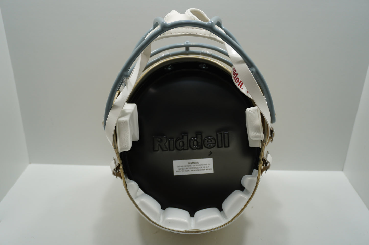 TIM BROWN SIGNED NOTRE DAME FIGHTING IRISH Riddell FULL SIZE HELMET w/Heis BAS