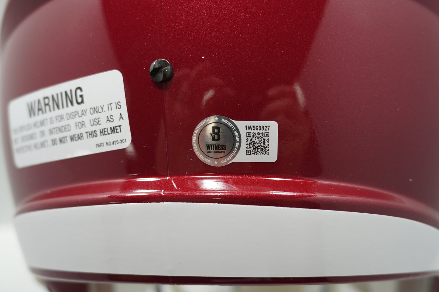 MARCUS ALLEN USC TROJANS SIGNED Riddell Full Size Helmet w/HEISMAN RAIDERS BAS