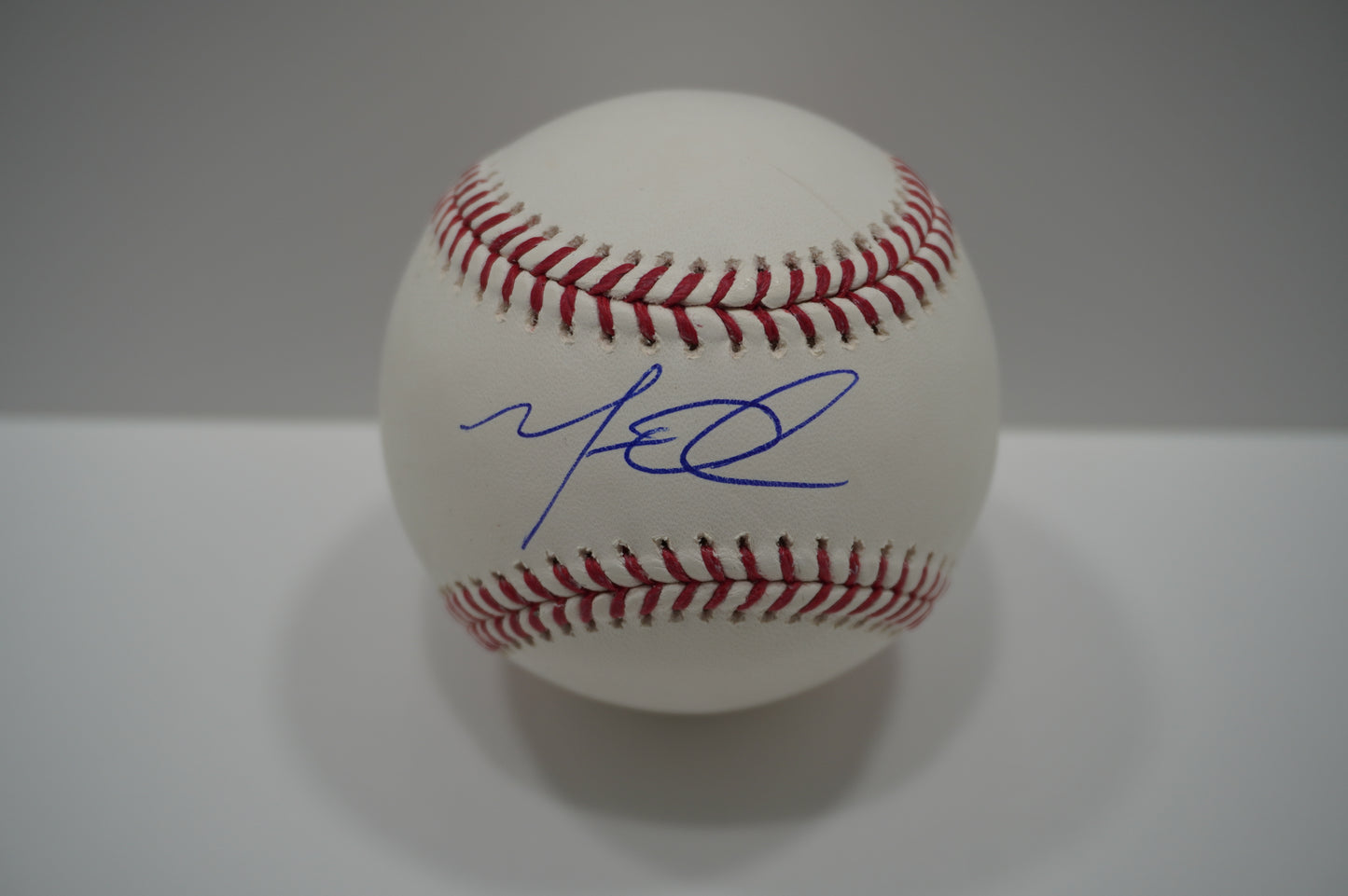 MATT OLSON SIGNED Rawlings OML BASEBALL Atlanta Braves Fanatics COA