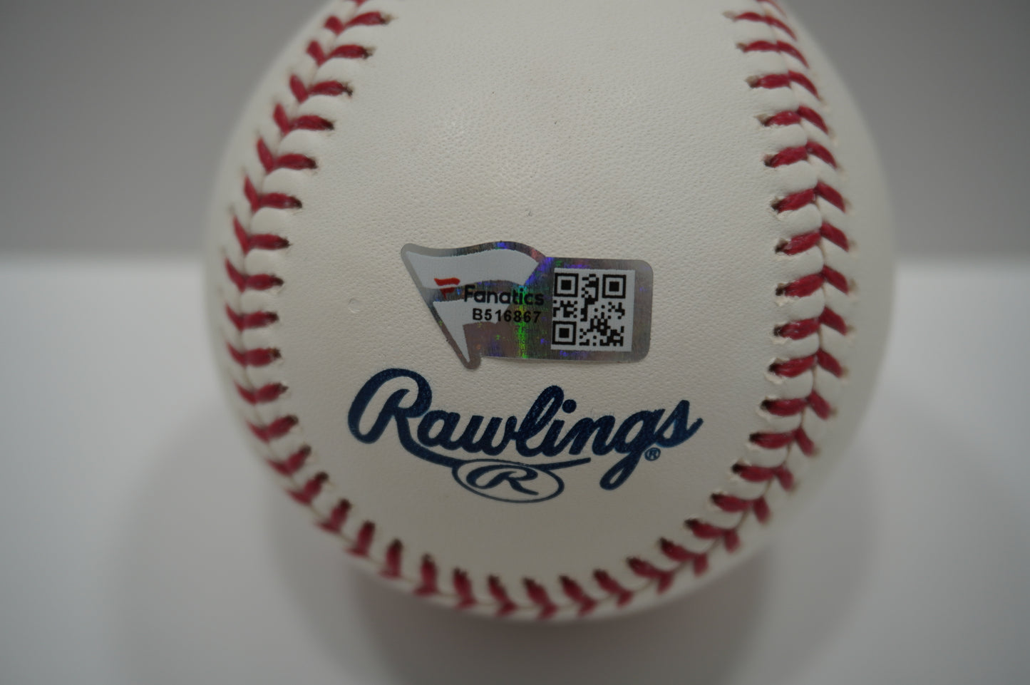 MATT OLSON SIGNED Rawlings OML BASEBALL Atlanta Braves Fanatics COA