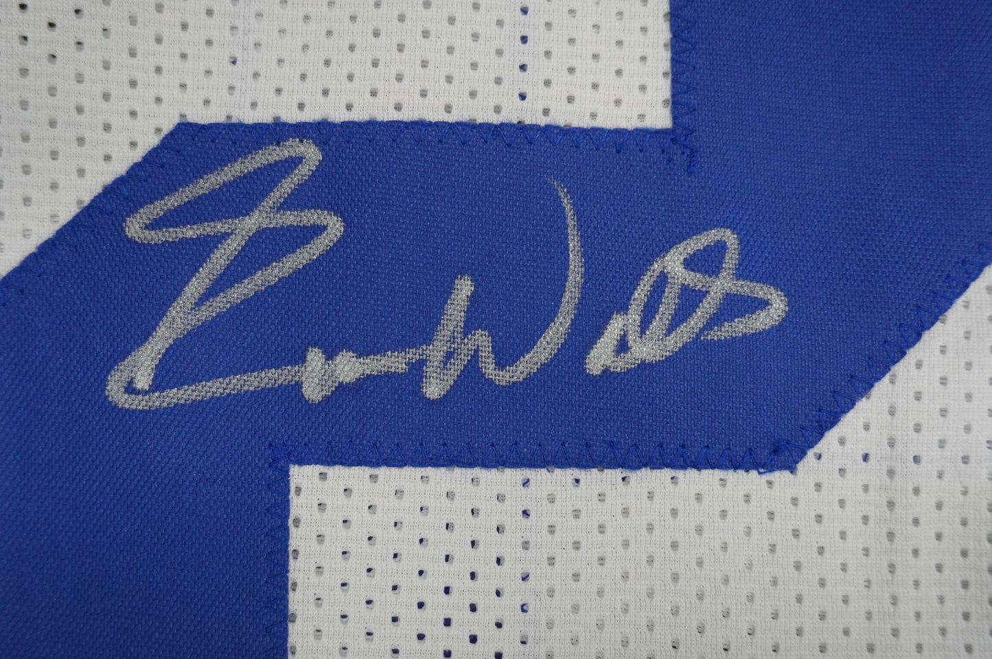 EVERSON WALLS DALLAS COWBOYS SIGNED JERSEY XL NY Giants w/57 Ints JSA COA