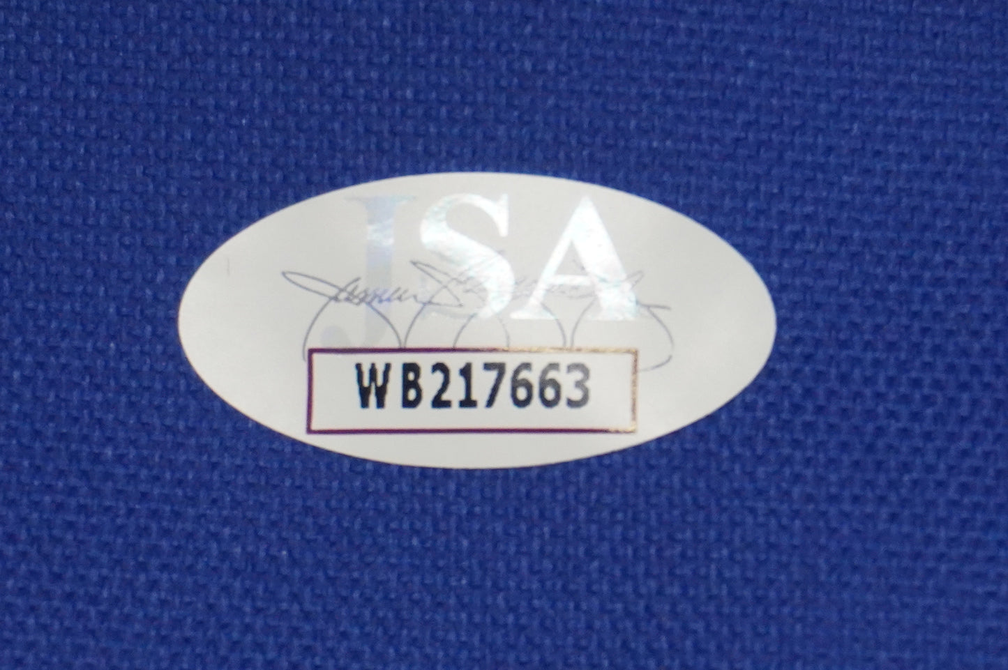 EVERSON WALLS DALLAS COWBOYS SIGNED JERSEY XL NY Giants w/57 Ints JSA COA