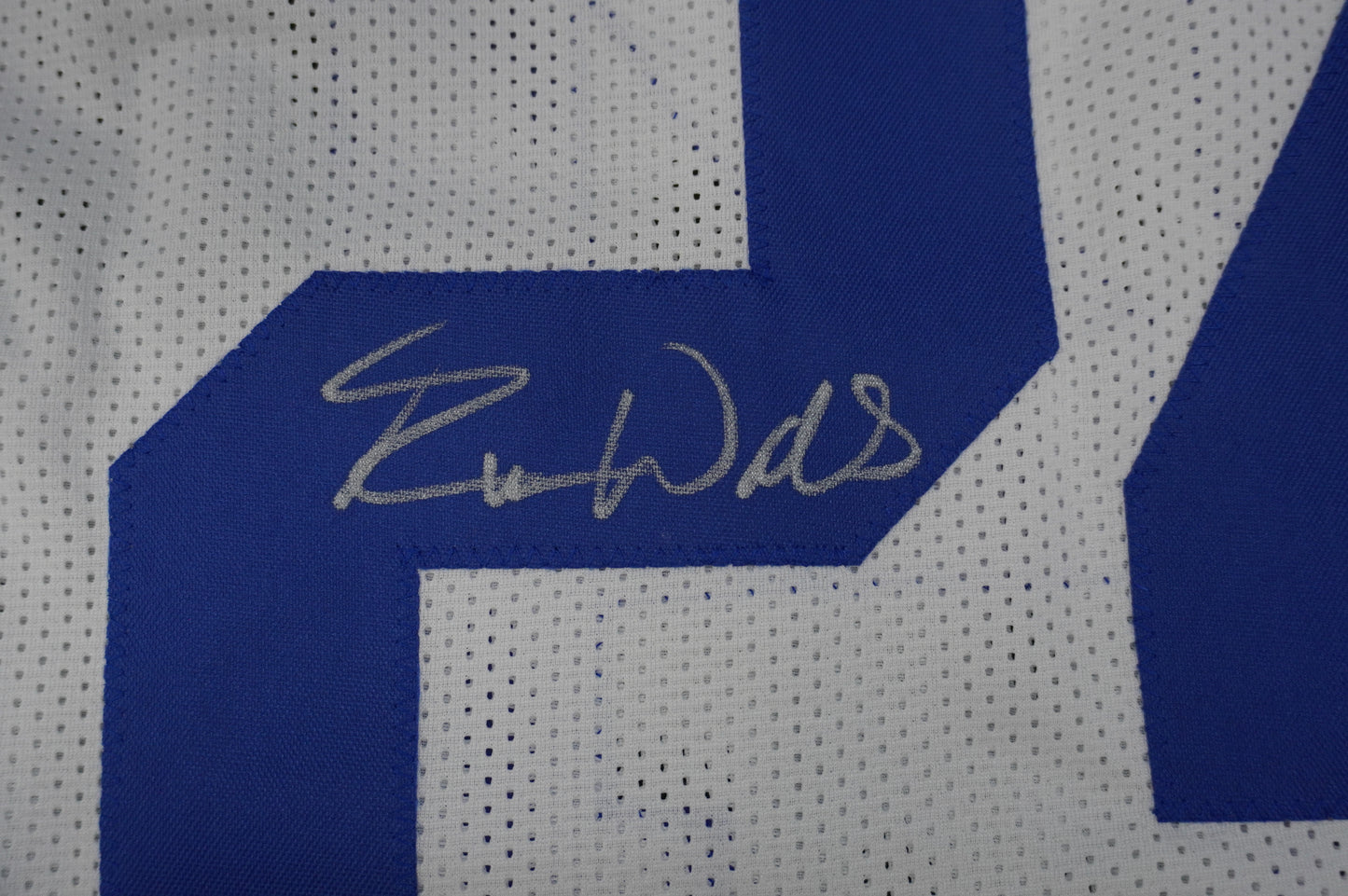 EVERSON WALLS DALLAS COWBOYS SIGNED JERSEY XL NY Giants w/57 Ints JSA COA