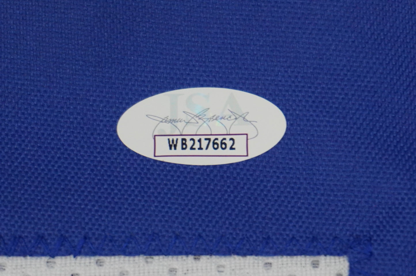 EVERSON WALLS DALLAS COWBOYS SIGNED JERSEY XL NY Giants w/57 Ints JSA COA