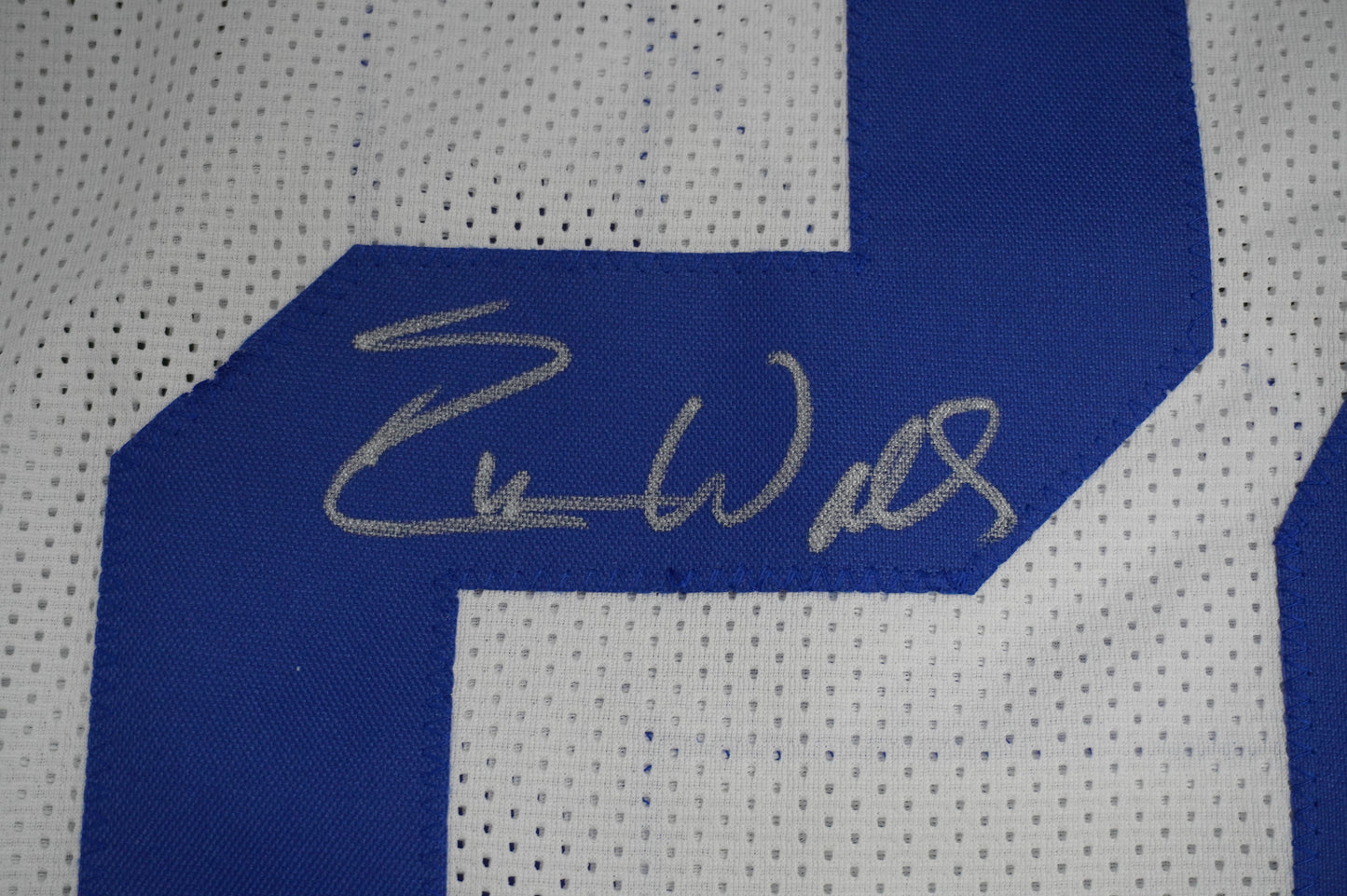 EVERSON WALLS DALLAS COWBOYS SIGNED JERSEY XL NY Giants w/57 Ints JSA COA