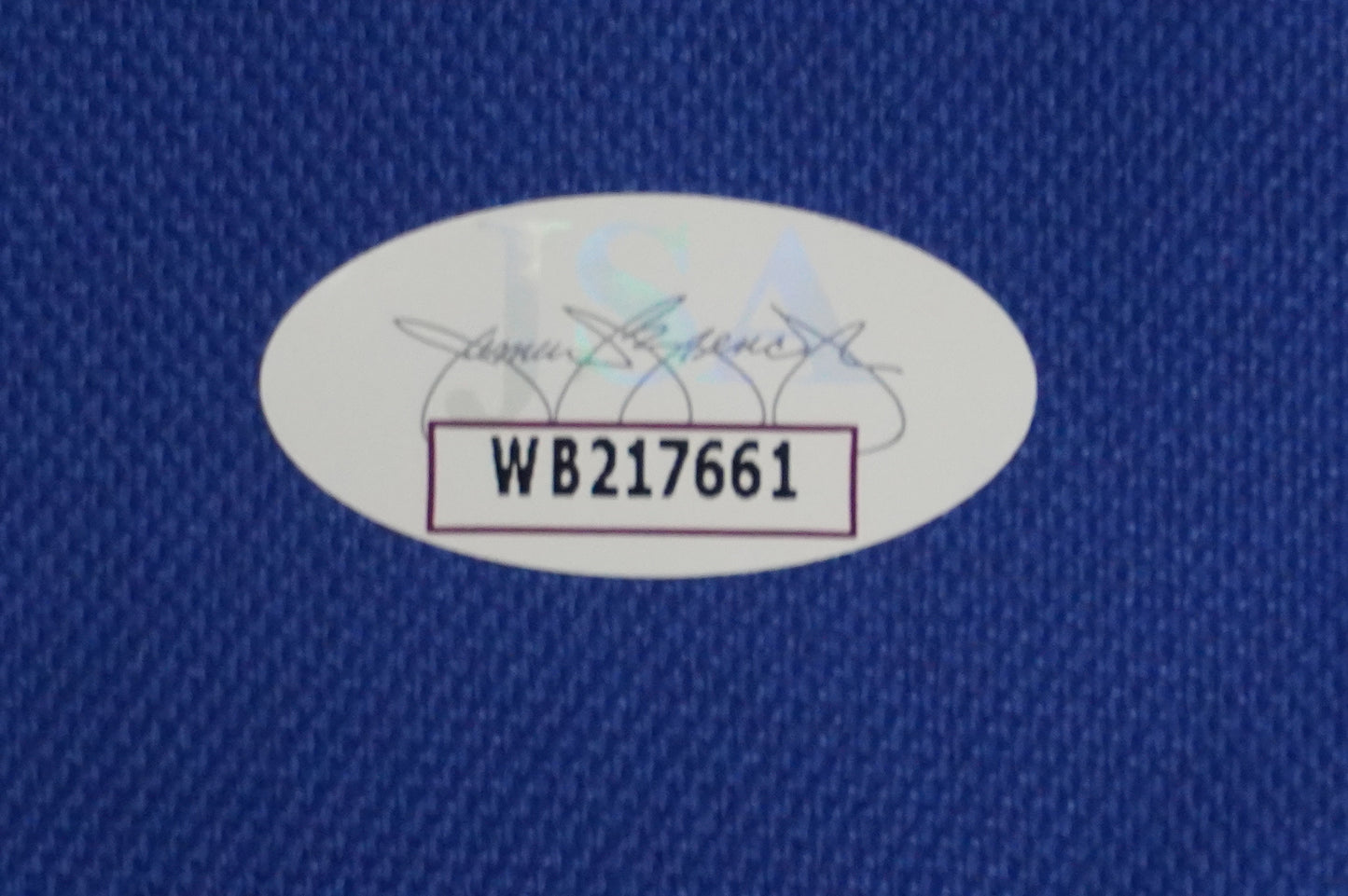 EVERSON WALLS DALLAS COWBOYS SIGNED JERSEY XL NY Giants w/57 Ints JSA COA