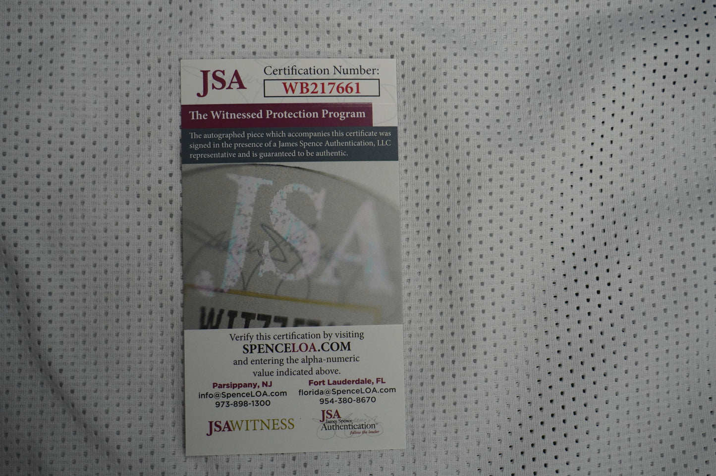 EVERSON WALLS DALLAS COWBOYS SIGNED JERSEY XL NY Giants w/57 Ints JSA COA