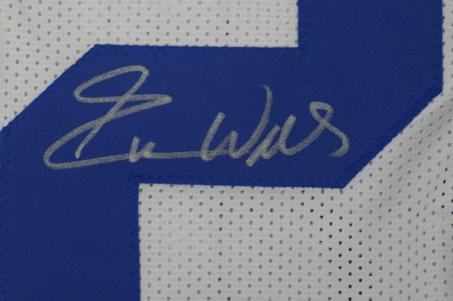 EVERSON WALLS DALLAS COWBOYS SIGNED JERSEY XL NY Giants w/57 Ints JSA COA