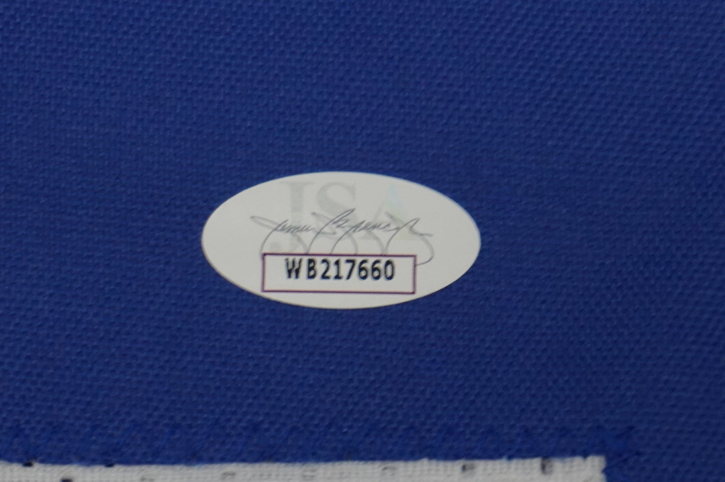 EVERSON WALLS DALLAS COWBOYS SIGNED JERSEY XL NY Giants w/57 Ints JSA COA