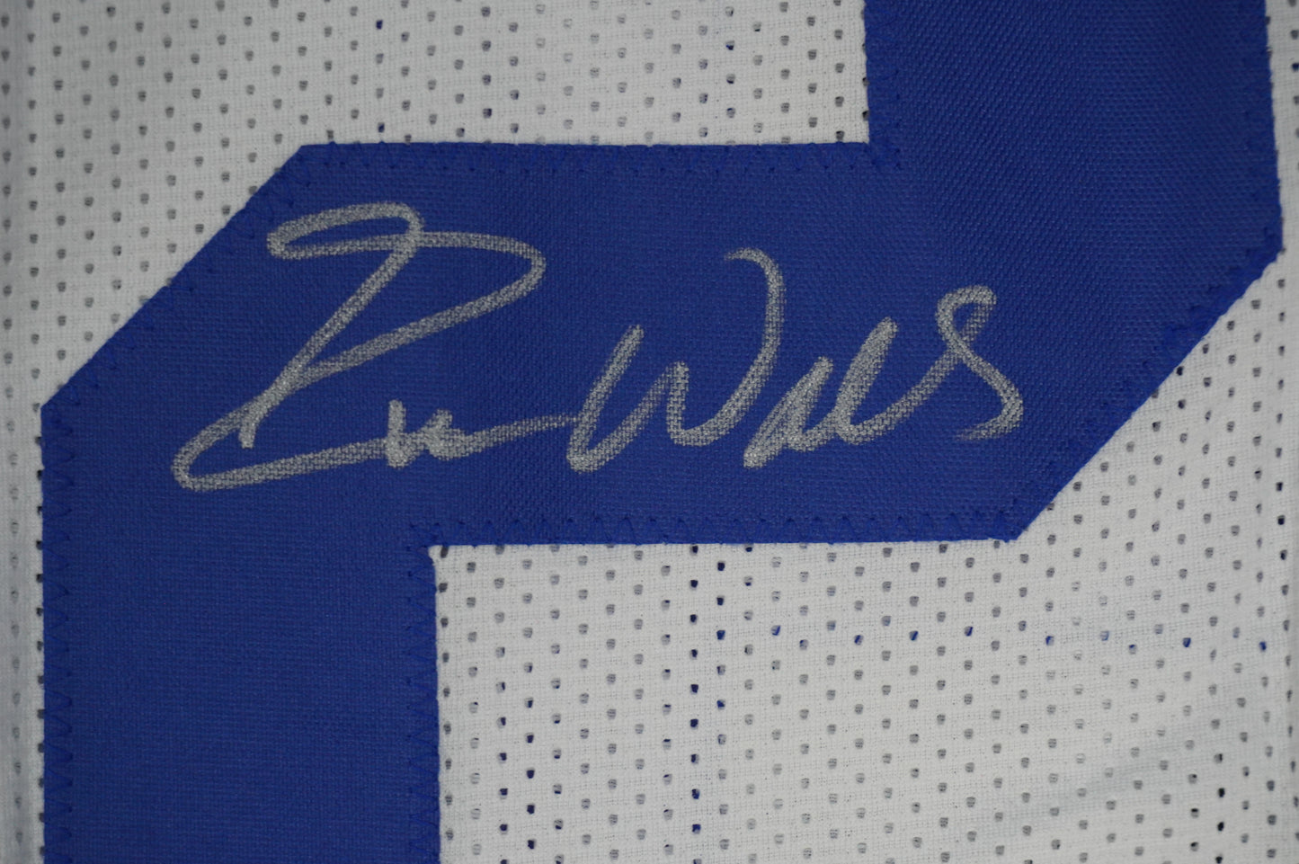 EVERSON WALLS DALLAS COWBOYS SIGNED JERSEY 2XL NY Giants w/57 Ints JSA COA