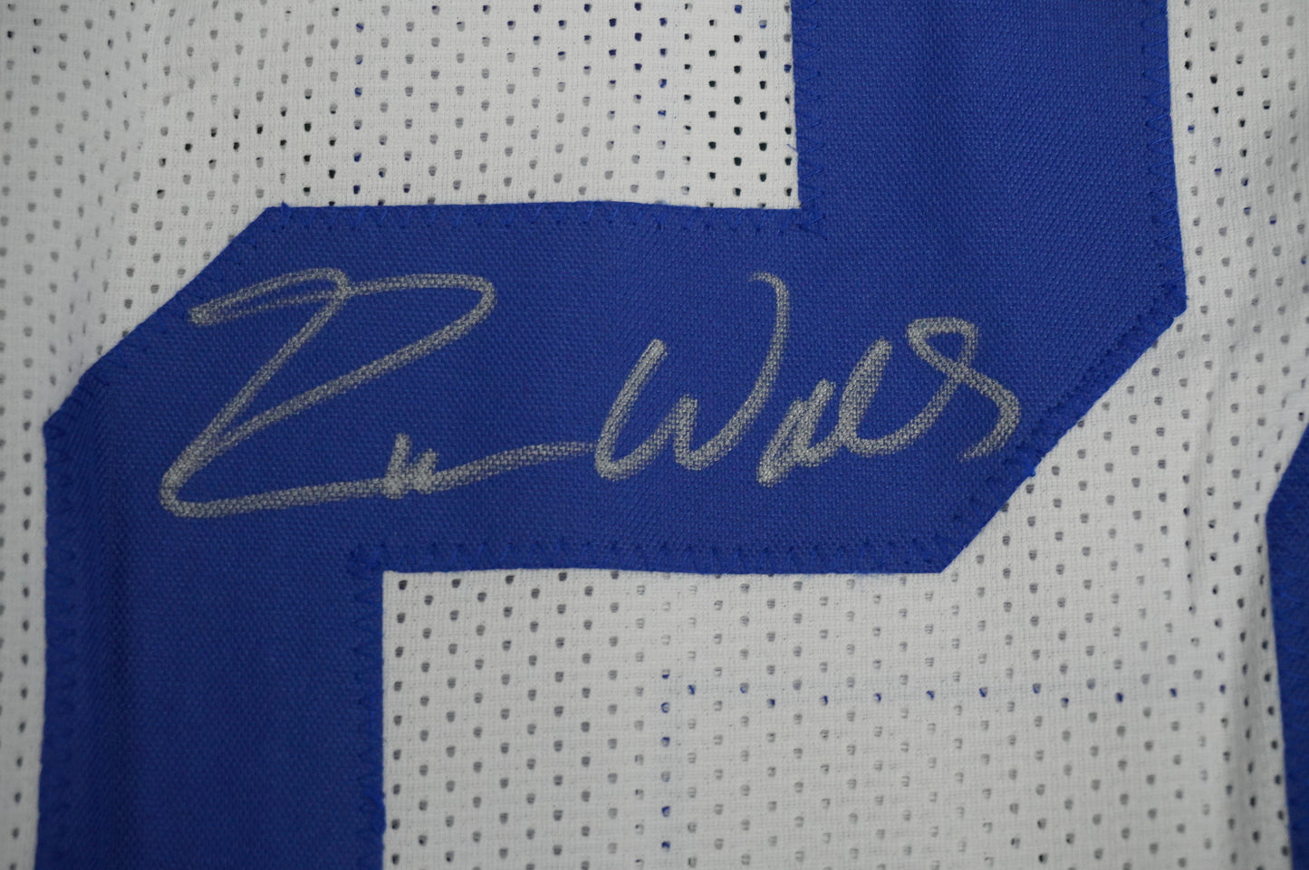 EVERSON WALLS DALLAS COWBOYS SIGNED JERSEY 2XL NY Giants w/57 Ints JSA COA