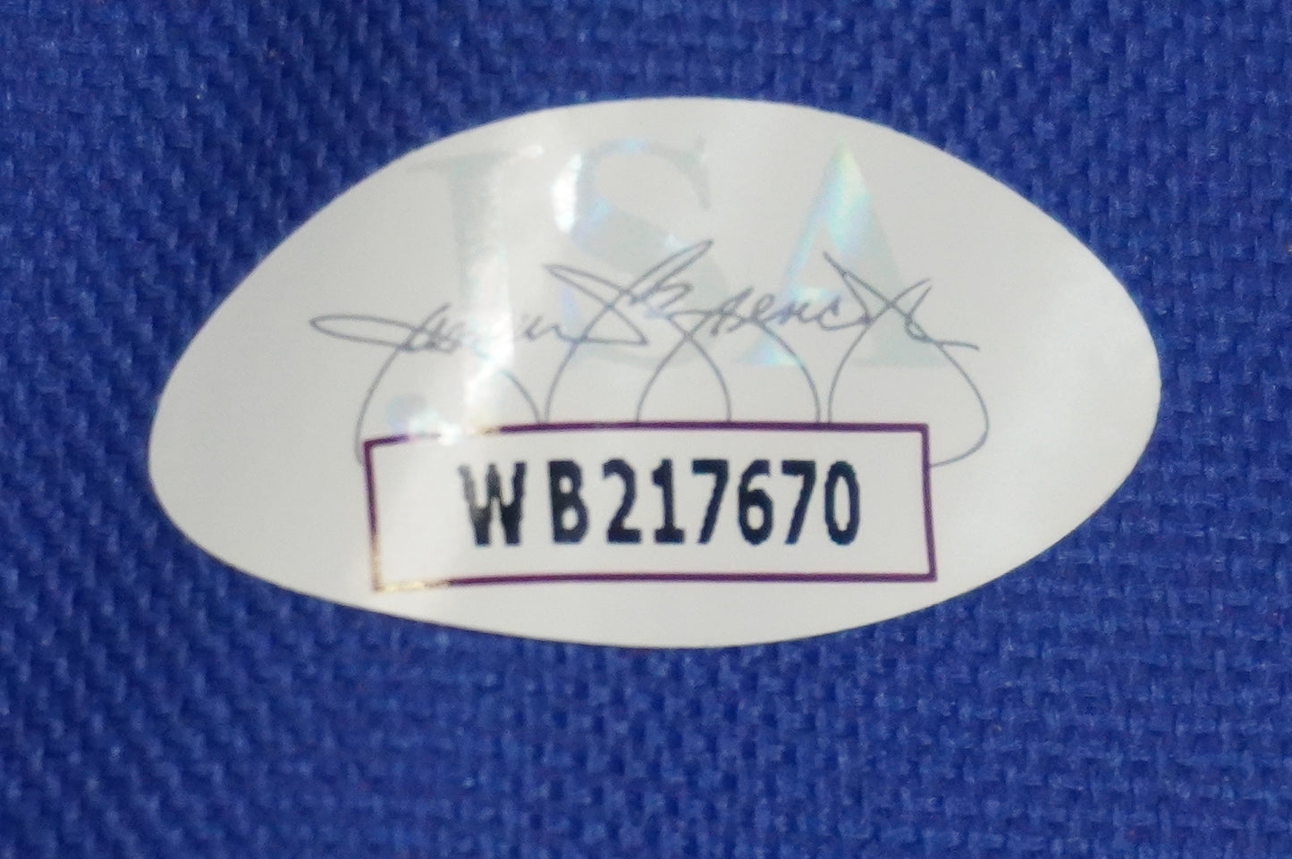 EVERSON WALLS DALLAS COWBOYS SIGNED JERSEY 2XL NY Giants w/57 Ints JSA COA