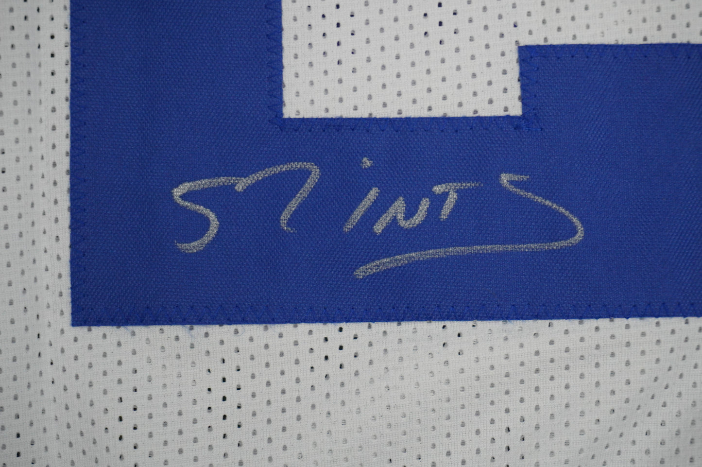 EVERSON WALLS DALLAS COWBOYS SIGNED JERSEY L NY Giants w/57 Ints JSA COA