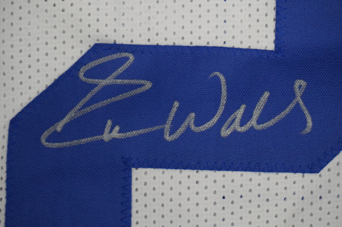 EVERSON WALLS DALLAS COWBOYS SIGNED JERSEY L NY Giants w/57 Ints JSA COA